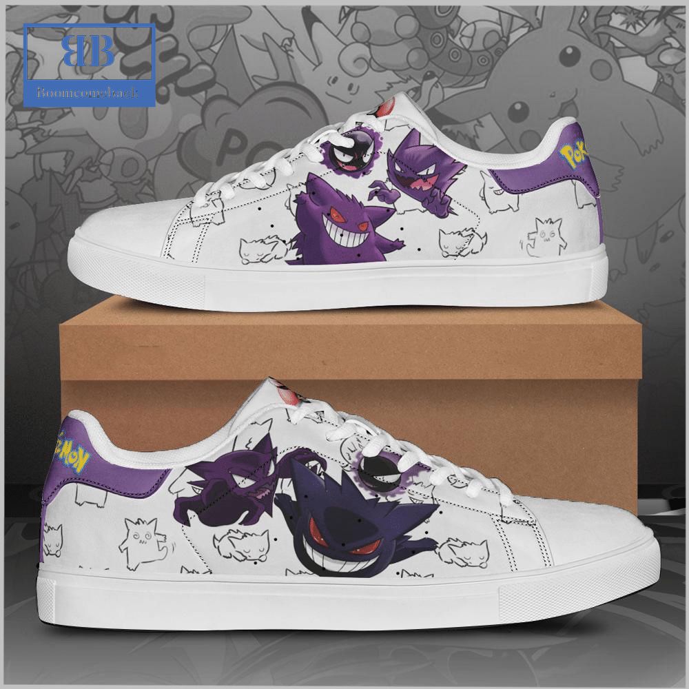 Pokemon Gastly Haunter Gengar Stan Smith Low Top Shoes
