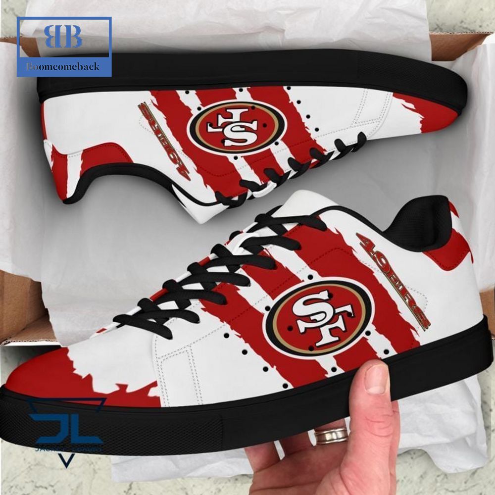 San Francisco 49ers Stan Smith Low Top Shoes - Boomcomeback