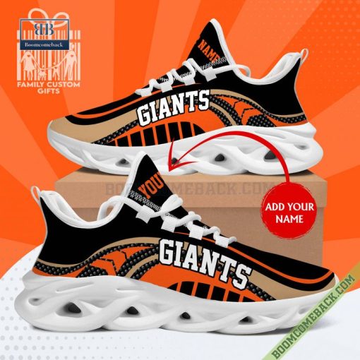 San Francisco Giants Custom Name Max Soul Shoes 2023