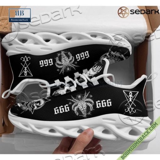 Satan 666 Satanic Skull Goat Max Soul Sneaker Shoes