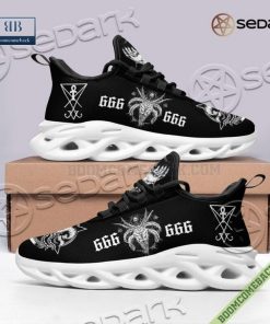 satan 666 satanic skull goat max soul sneaker shoes 7 v2wsX