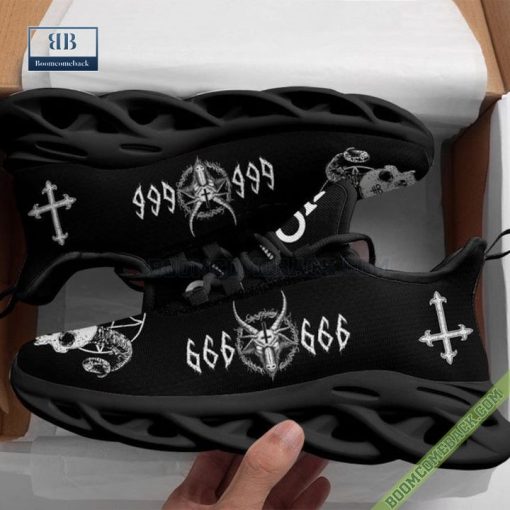Satan 666 Symbols Max Soul Shoes