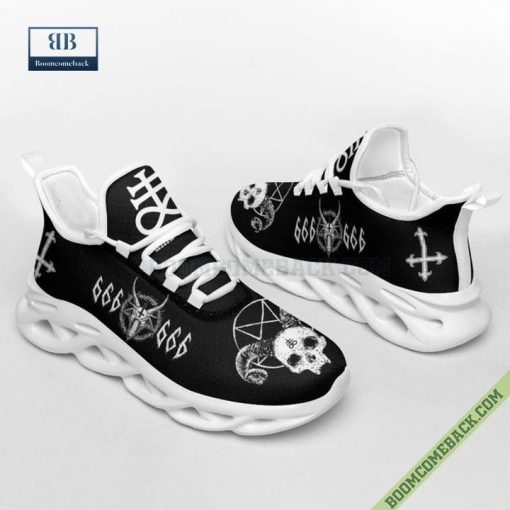 Satan 666 Symbols Max Soul Shoes