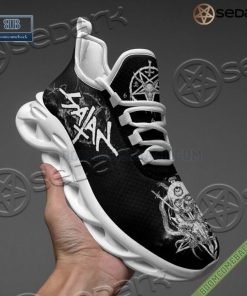 satan pentagram goat head max soul sneaker shoes 7 J1E5c
