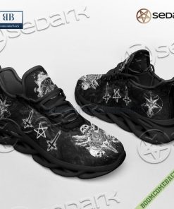 satan pentagram inverted cross max soul sneaker shoes 3 0WBZB