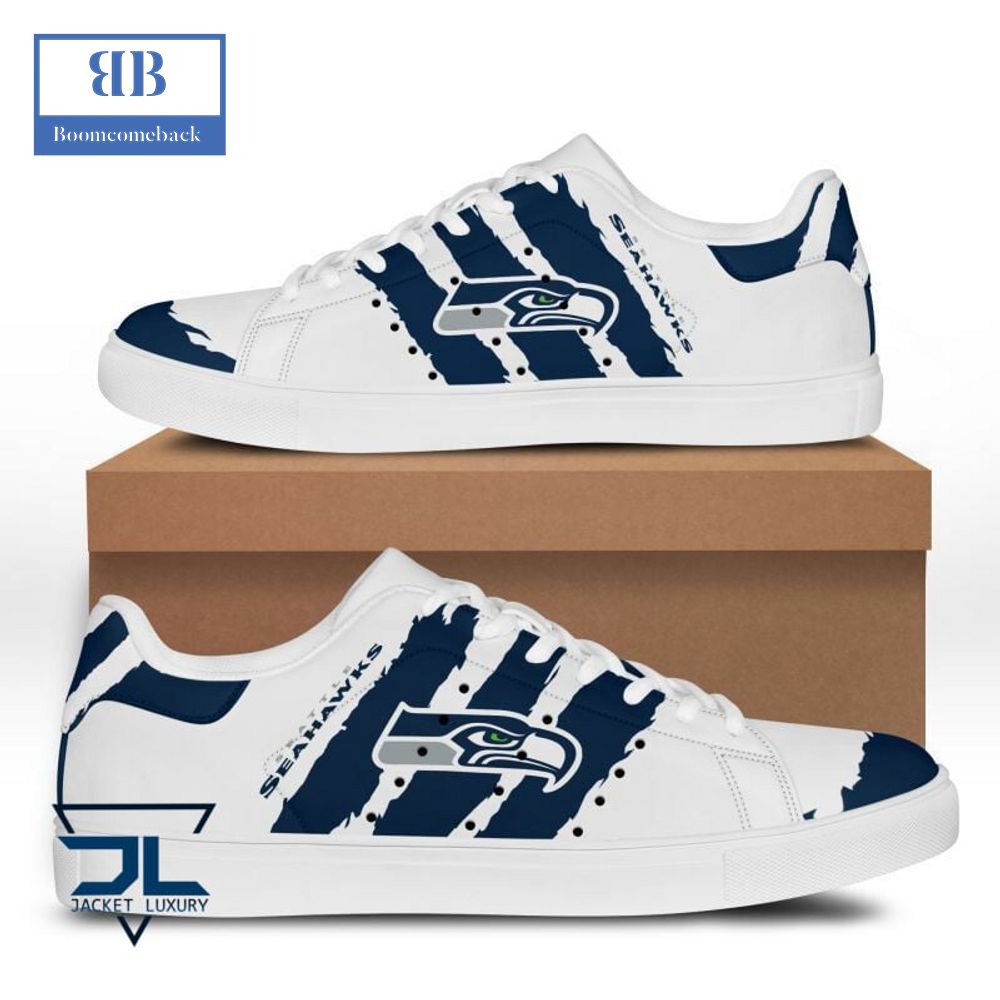 Seattle Seahawks Stan Smith Low Top Shoes