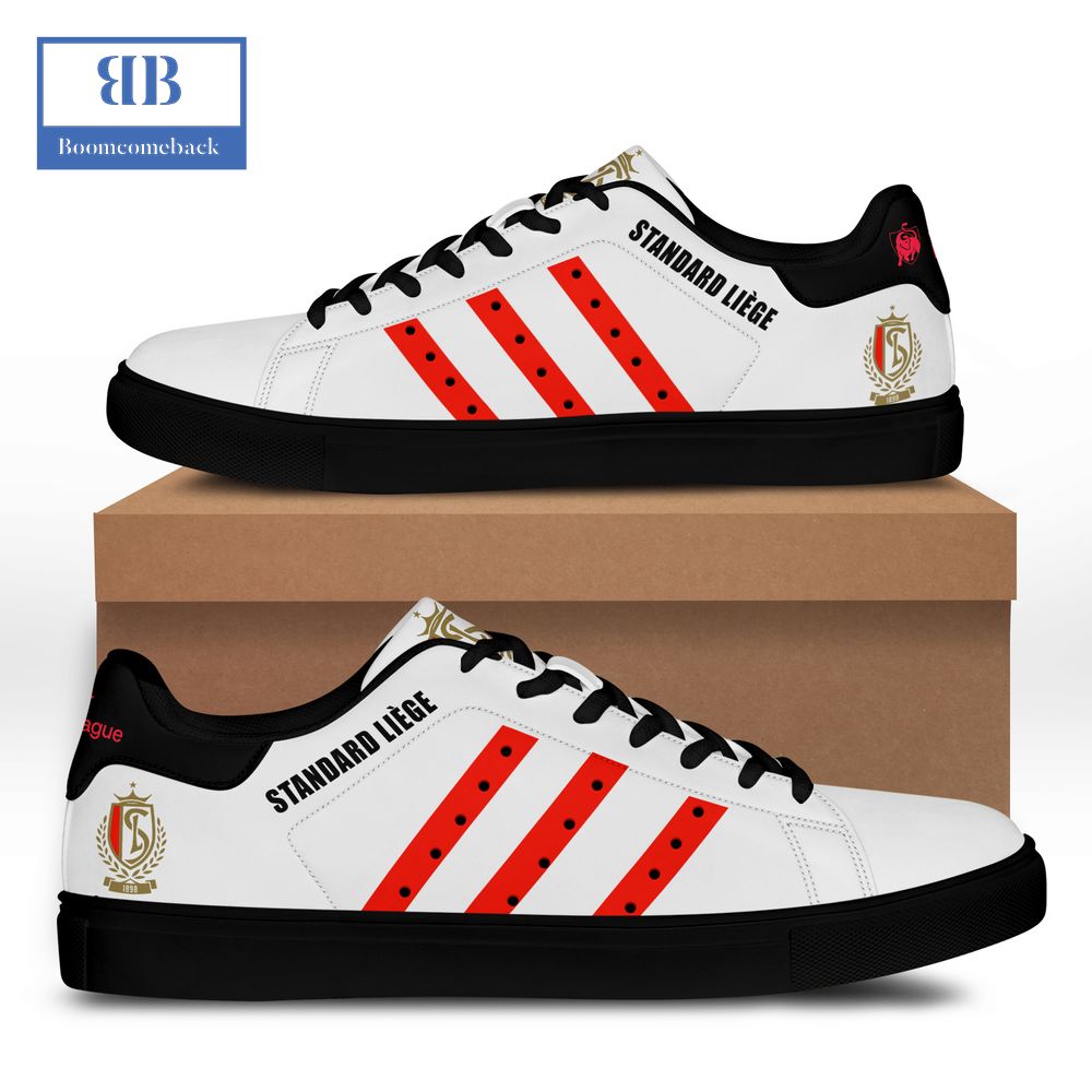 Standard de Liege Red Stripes Ver 1 Stan Smith Low Top Shoes