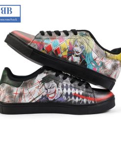 Suicide Squad Joker Harley Quinn Stan Smith Low Top Shoes