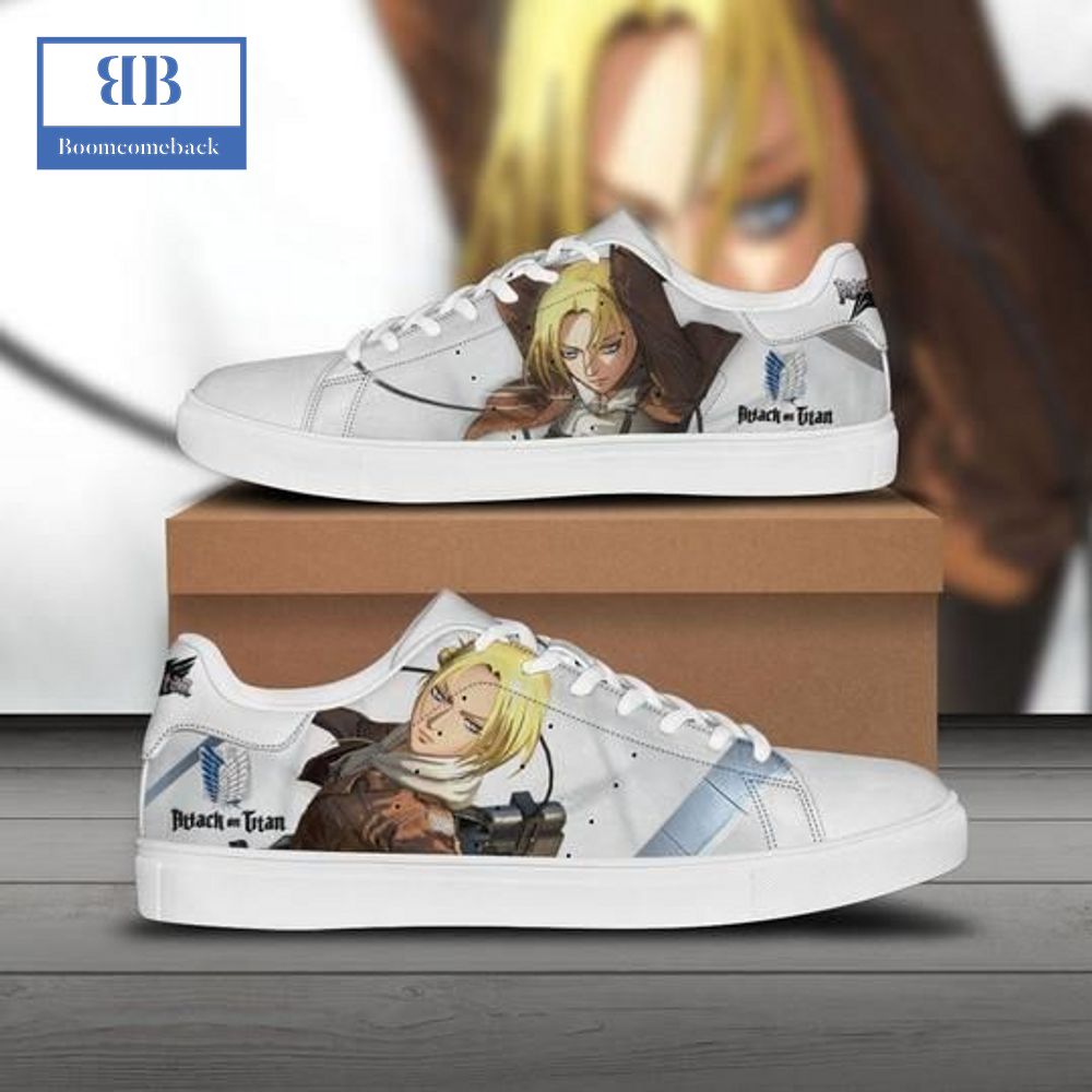 Attack On Titan Annie Leonhart Stan Smith Low Top Shoes