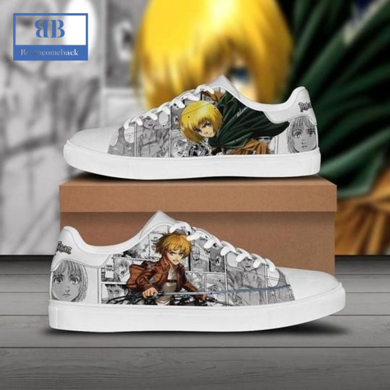Attack On Titan Armin Arlert Ver 3 Stan Smith Low Top Shoes