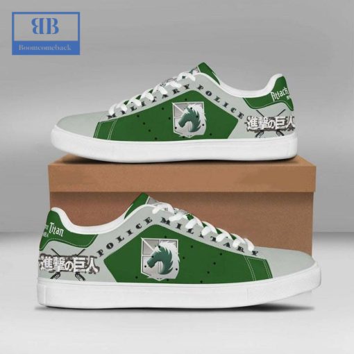 Attack On Titan Military Police Regiment Stan Smith Low Top Shoes