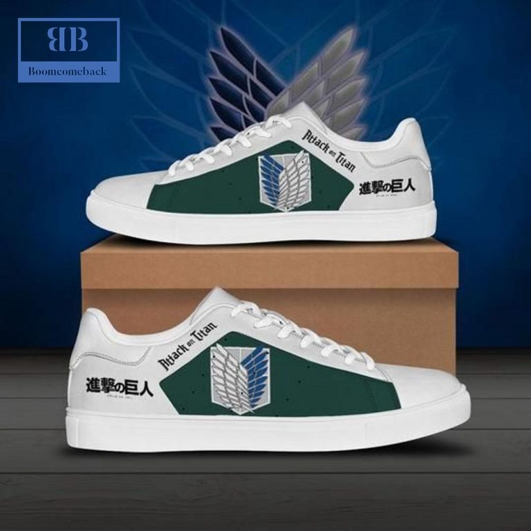 Attack On Titan Scout Regiment Ver 2 Stan Smith Low Top Shoes