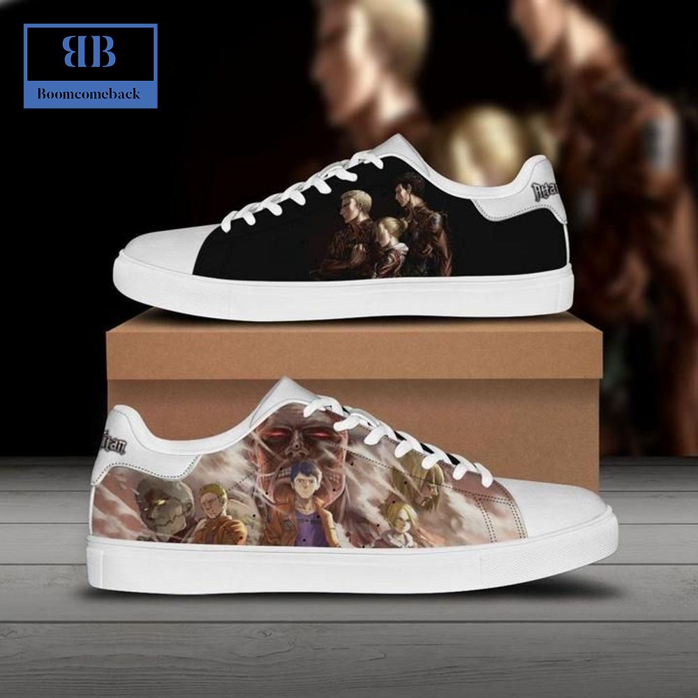 Attack On Titan Ver 2 Stan Smith Low Top Shoes