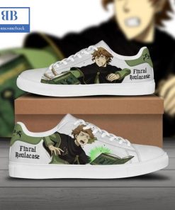 Black Clover Finral Roulacase Stan Smith Low Top Shoes