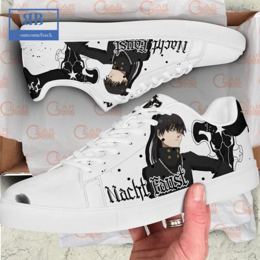 Black Clover Nacht Faust Smith Low Top Shoes