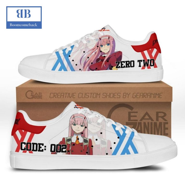 Darling In The Franxx Zero Two Code 002 Stan Smith Low Top Shoes