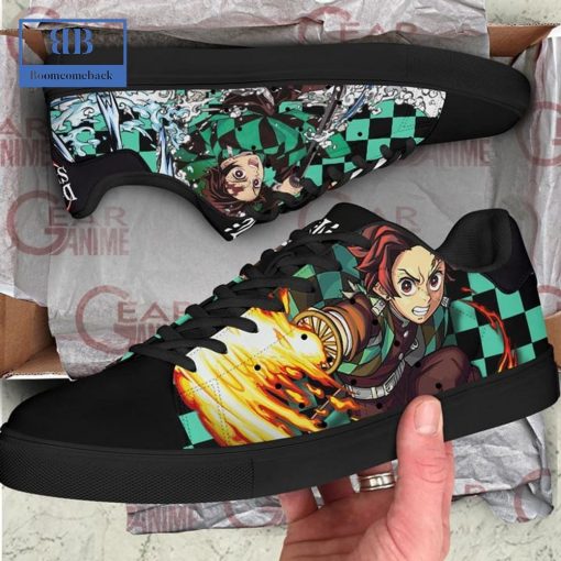 Demon Slayer Kamado Tanjiro Sun And Water Breathing Stan Smith Low Top Shoes