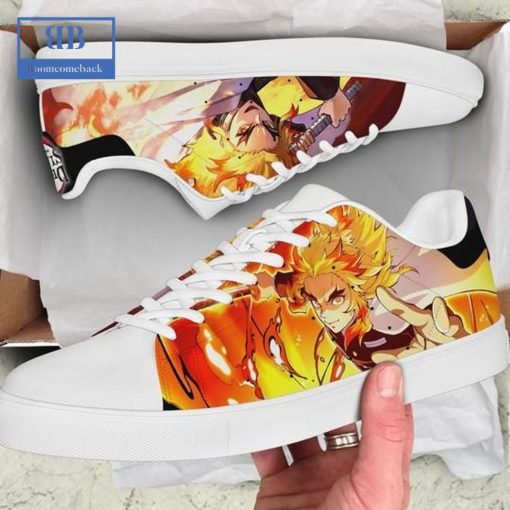 Demon Slayer Kyojuro Rengoku Stan Smith Low Top Shoes