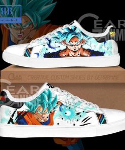 Dragon Ball Goku Super Saiyan Blue Ver 2 Stan Smith Low Top Shoes