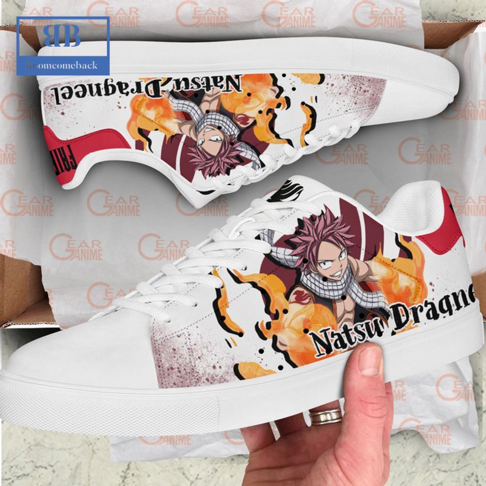 Fairy Tail Natsu Dragneel Ver 2 Stan Smith Low Top Shoes