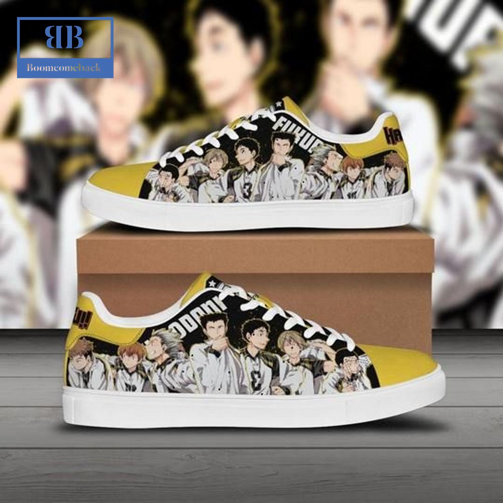 Haikyuu Fukurodani Academy Ver 3 Stan Smith Low Top Shoes