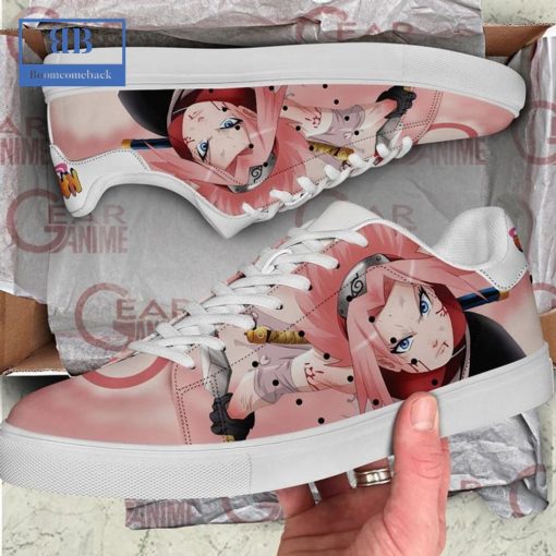 Naruto Sakura Haruno Ver 1 Stan Smith Low Top Shoes