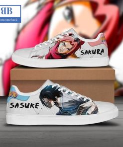 Naruto Sasuke And Sakura Stan Smith Low Top Shoes