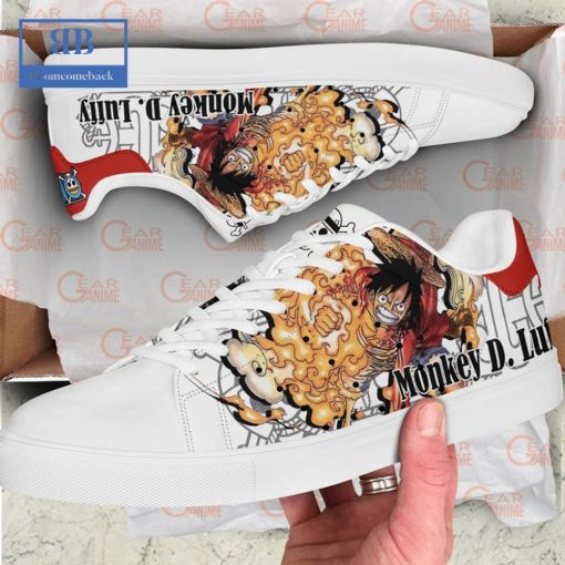 One Piece Monkey D. Luffy Stan Smith Low Top Shoes