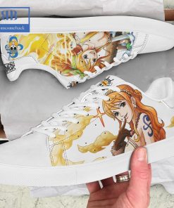 one piece nami stan smith low top shoes 3 4IiIf