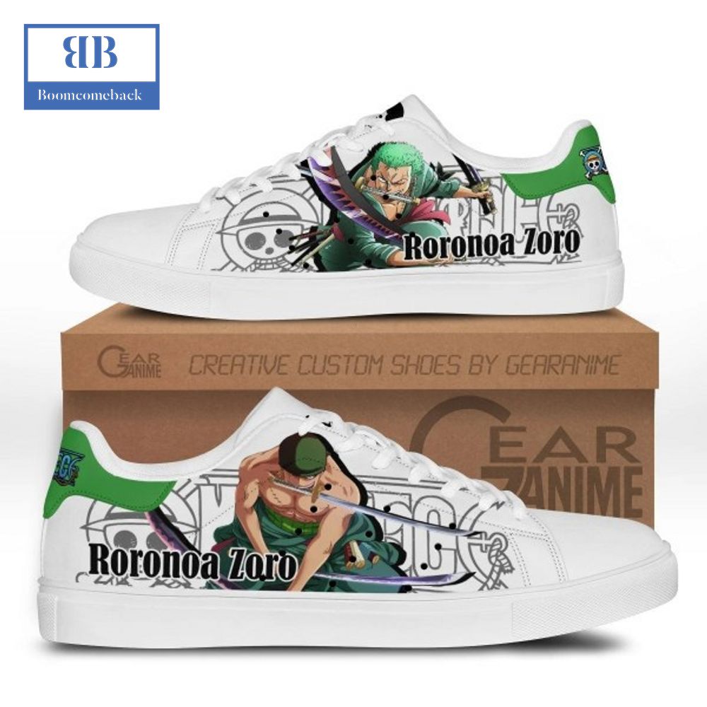 One Piece Roronoa Zoro Ver 3 Stan Smith Low Top Shoes