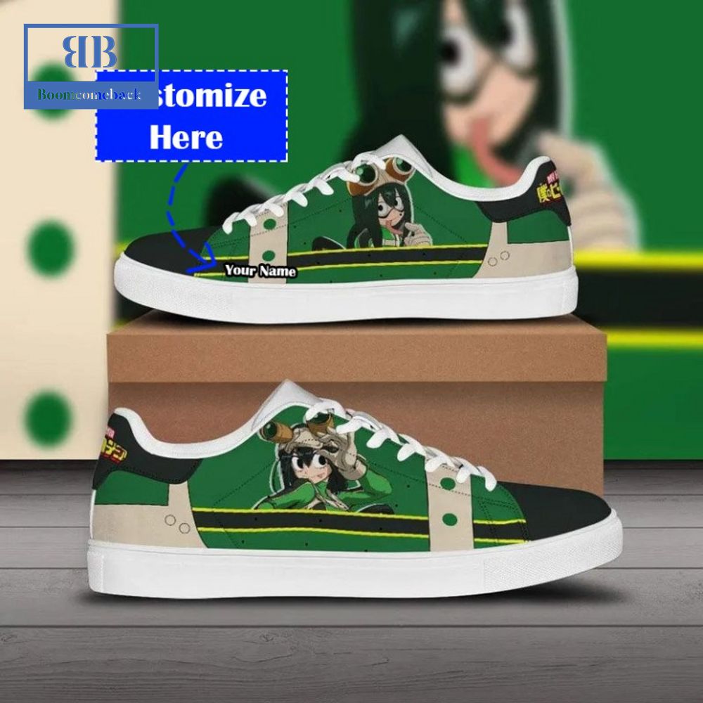 Personalized Name My Hero Academia Tsuyu Asui Stan Smith Shoes