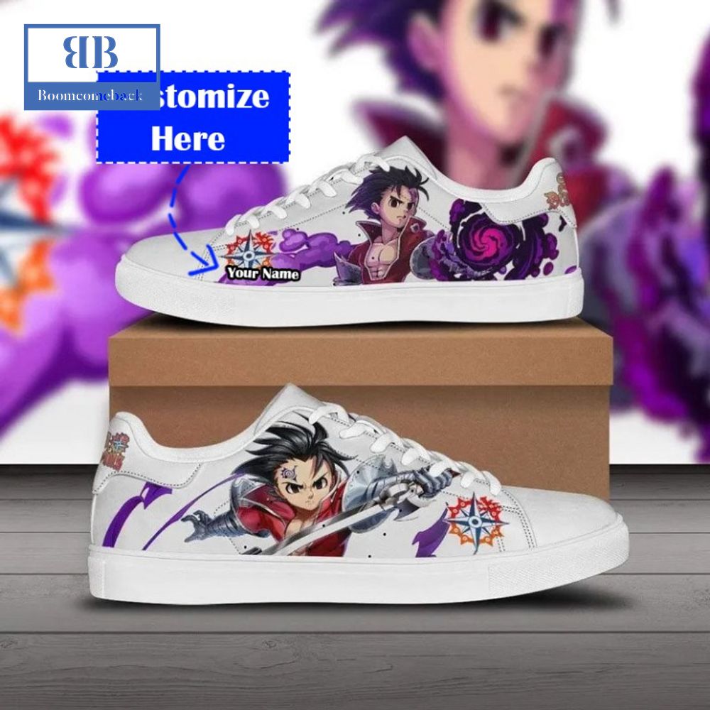 Personalized Name The Seven Deadly Sins Zeldris Stan Smith Shoes