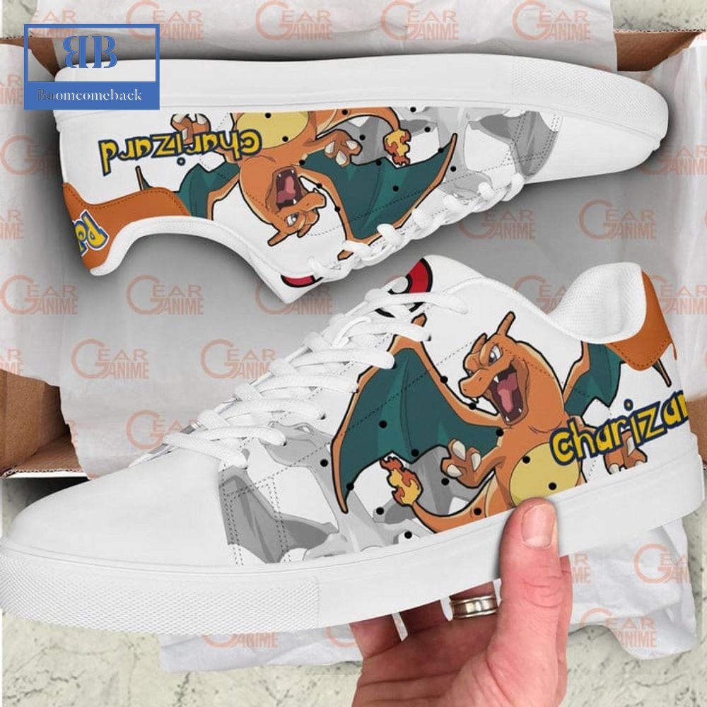 Pokemon Charizard Ver 2 Stan Smith Low Top Shoes