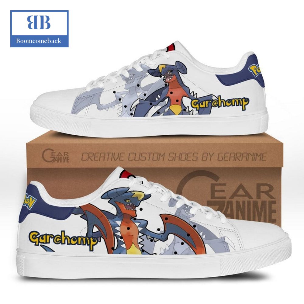 Pokemon Garchomp Stan Smith Low Top Shoes