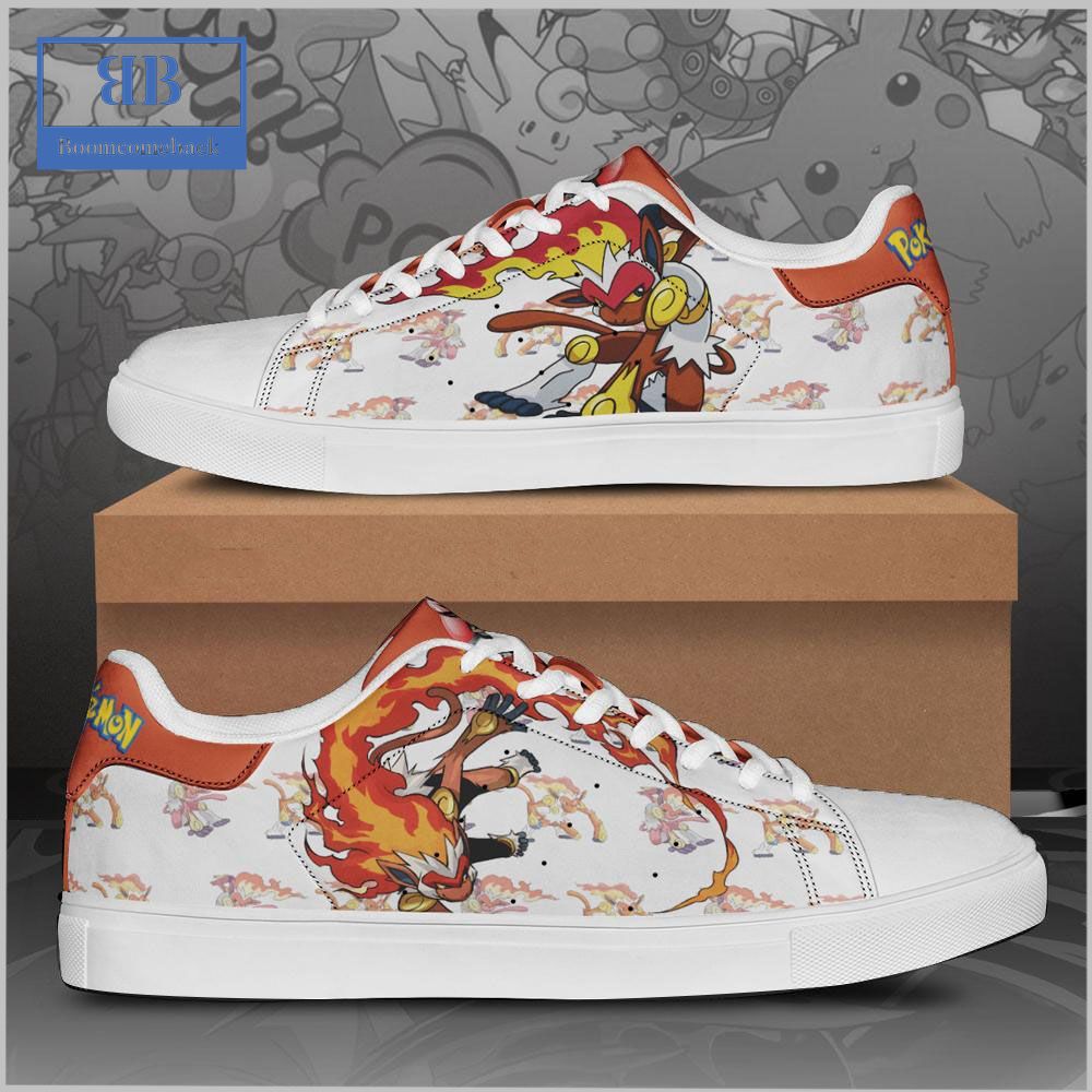 Pokemon Infernape Stan Smith Low Top Shoes