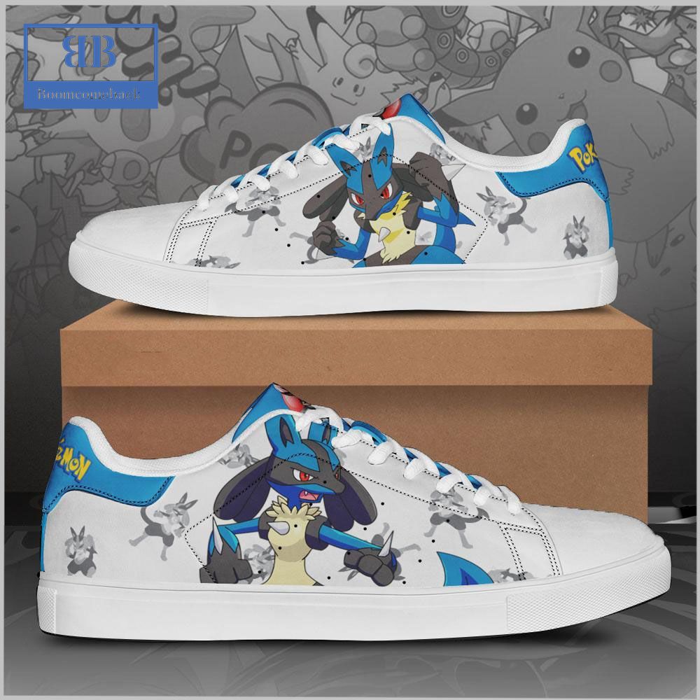 Pokemon Lucario Stan Smith Low Top Shoes