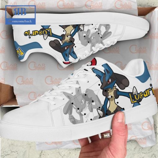 Pokemon Lucario Ver 2 Stan Smith Low Top Shoes