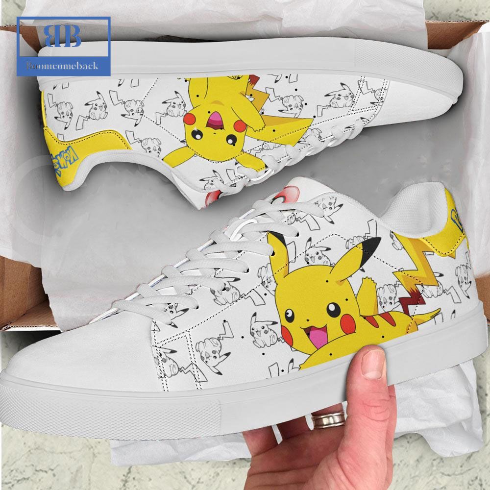 Pokemon Pikachu Stan Smith Low Top Shoes