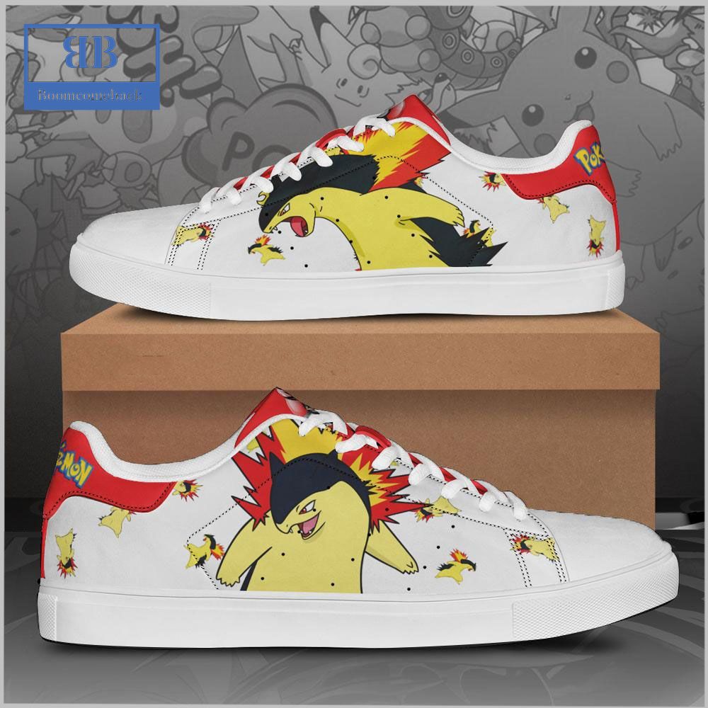 Pokemon Typhlosion Stan Smith Low Top Shoes