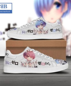 Re Zero Starting Life In Another Word Ram And Rem Stan Smith Low Top Shoes