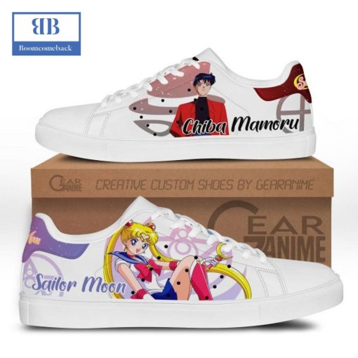 Sailor Moon Chiba Mamoru Stan Smith Low Top Shoes