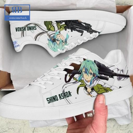 Sword Art Online Asada Shino Stan Smith Low Top Shoes