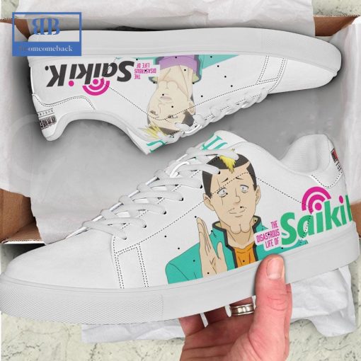 The Disastrous Life of Saiki K Riki Nendou Stan Smith Low Top Shoes