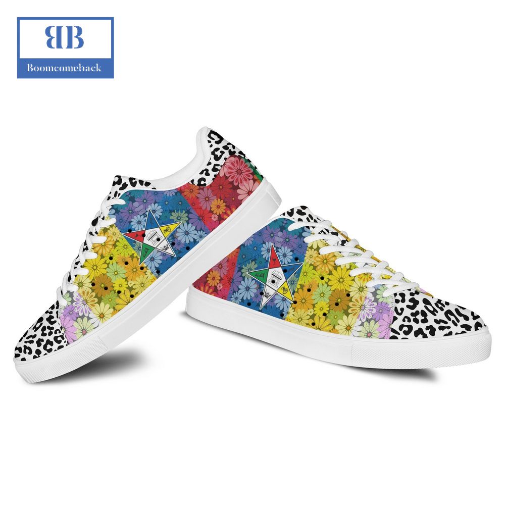 The Order of the Eastern Star Flower Stan Smith Low Top Shoes