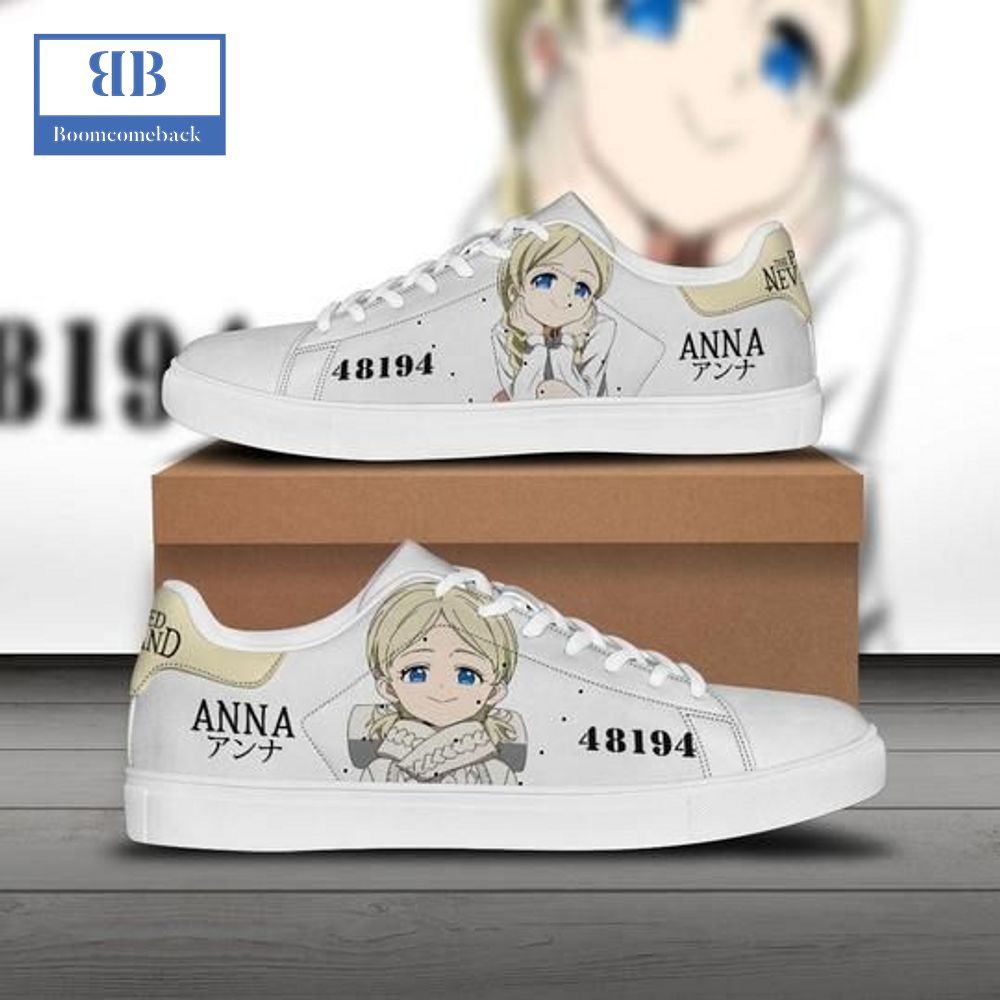 The Promised Neverland Anna Stan Smith Low Top Shoes