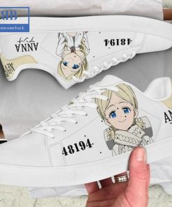 the promised neverland anna stan smith low top shoes 3 QtSl3