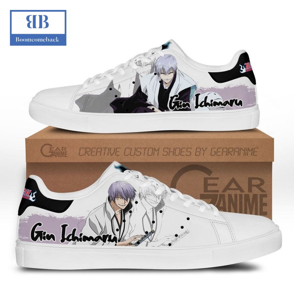 Bleach Gin Ichimaru Stan Smith Low Top Shoes