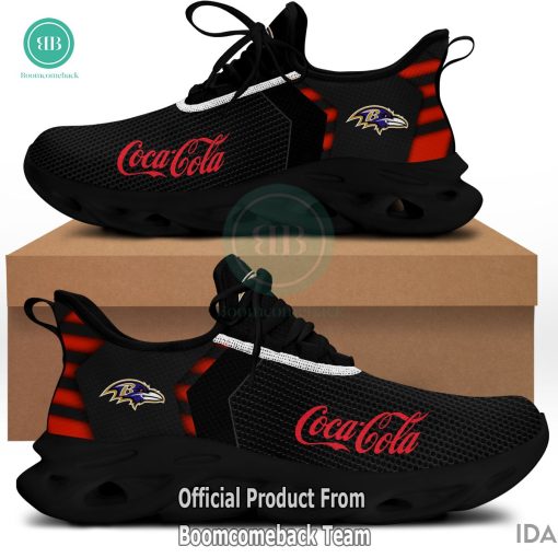Coca-Cola Baltimore Ravens NFL Max Soul Shoes
