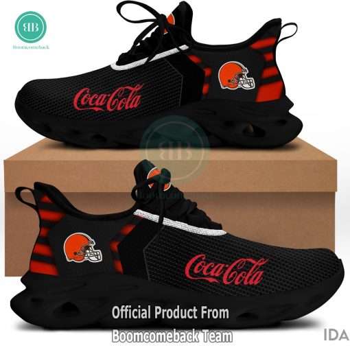 Coca-Cola Cleveland Browns NFL Max Soul Shoes