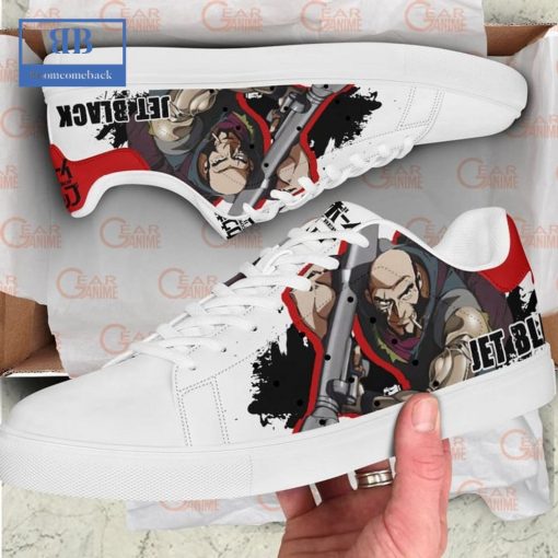 Cowboy Bebop Jet Black Stan Smith Low Top Shoes